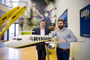 Comtrade will help Ryanair become a digital travel leader following major deal. Pictured (L-R) are: Dejan Cuic, Solutions and Services Business Director, Ireland & UK, Comtrade; and John Hurley, CTO, Ryanair.