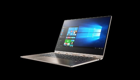 Yoga 910 convertible in gold